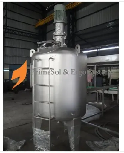 Agitated Tank Manufacturers in India| Primesol & Ergo System